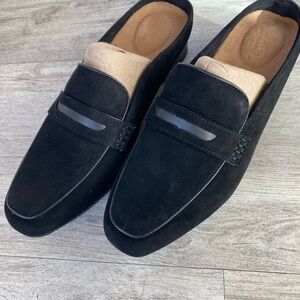 Clarks Black Women's Slip-On Loafers